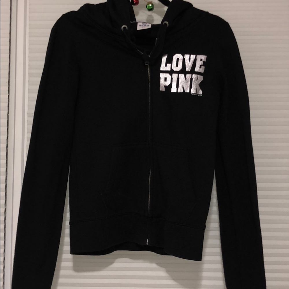 PINK Vegas zip up sweatshirt